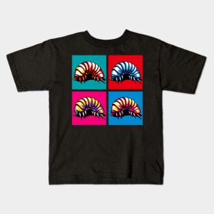 Pop Isopod Sponge Art - Cool Underwater Kids T-Shirt